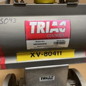 Triac Controls 2R500DA Actuator With Stainless 4" 3 Way Valve CF8M 150 Warranty - Image 4