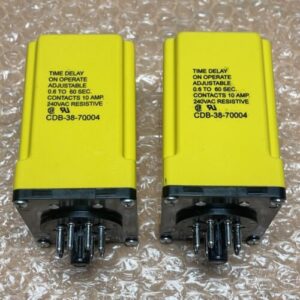 (2)NEW NO BOX- Potter & Brumfield CDB-38-70004 0.6-6Sec 10A 240VAC || Fast Ship! - Image 7