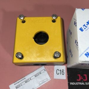Eaton Moeller Push Button Enclosure M22-IY1-PG Fast Shipping +Warranty - Image 2