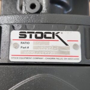 *NEW SURPLUS* Stock Equipment R020-AY2270 Speed Reducer 31.5 Ratio + Warranty! - Image 6