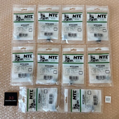 (10) OEM- NTE Electronics NTE3096 Optoisolator Low LED Drive NPN Transistor Outp Main Image
