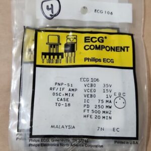*HUGE SURPLUS SALE!* ECG Components Philips ECG Components Relays Resistors Etc. - Image 12