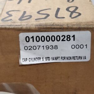 *NEW SURPLUS* Atwood & Morrill 33621 Cap Cylinder 5" STD 1/4"Npt WCB + Warranty! - Image 13