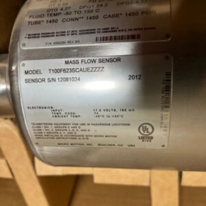 New Micro Motion T100F623SCAUEZZZZ Mass Flow Sensor Warranty Fast Shipping - Image 4