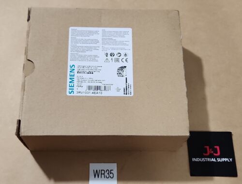 *NEW* Siemens 3RV1031-4EA10 Motor Starter Circuit Breaker 32A 600V + Warranty Main Image