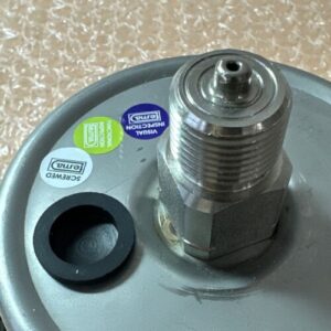 NEW IN BOX- Te.ma. Vasconi Commercial Pressure Gauge 0/4Bar NIB  KI. 1,0 3-3/4” - Image 5