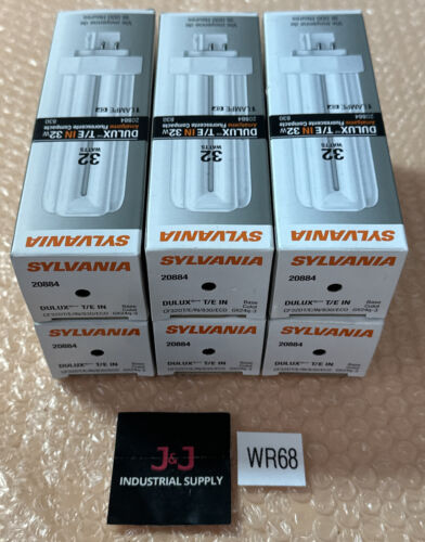 (6) NEW IN BOX- Sylvania Dulux T/E IN 32W Amalgam Compact Flourescent 20884 16k Main Image