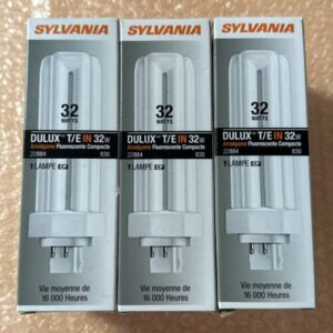 (6) NEW IN BOX- Sylvania Dulux T/E IN 32W Amalgam Compact Flourescent 20884 16k - Image 3