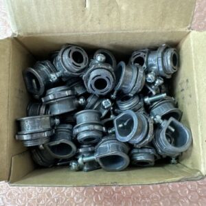 (48) NEW IN BOX- Morris 15052 3/8” BX/Flex Set Screw BX Connector Zinc FAST SHIP - Image 3