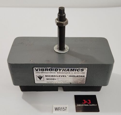 Vibro Dynamics 7M34 Micro/Level Isolator Machinery Mount Pad/Foot + Warranty! Main Image