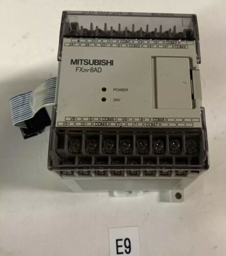 Mitsubishi FX2N-8AD Programmable Controller V1.23 24VDC Warranty Fast Ship Main Image