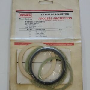 *NEW* Fisher RGASKETX022 Design E Repair Kit Assembly E, ER & EZ & EA + Warranty - Image 1