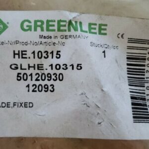 *NEW IN BAG* GREENLEE HE.10315 FIXED BLADE GLHE.10315 12093 + WARRANTY! - Image 5