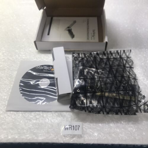 *New In Box StarTech ST100SLP1 Port Low Profile PCI 10/100 Mbps Ethernet # Main Image