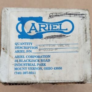 *REBUILT IN BOX* Ariel B-0333-P Air Compressor Suction Valve A-1172 + Warranty! - Image 7