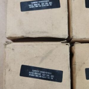 *NEW* [4] Current Transformer Cat 5RL-801 Ratio 800:5 A 600V 50-400Hz + Warranty - Image 3