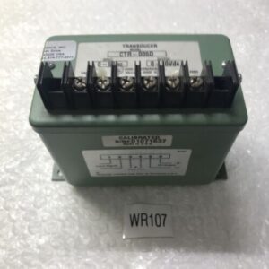*Pre-Owned Ohio Semitronics CTR-005D Input 0-5ac Output 0-10Vdc Transducer# - Image 1
