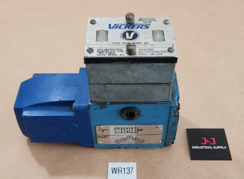 Vickers PBDG4S2L-012A-WB-50 Insta-Plug Directional Valve 110/120V + Warranty! Main Image