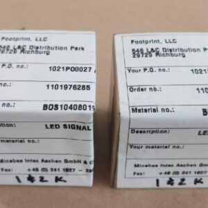 *BRAND NEW* [2] Patlite LR5-E-R LED Red Signal Light 24Vdc + Warranty! - Image 5