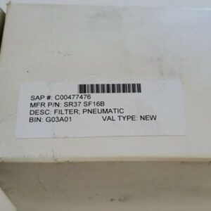 *NEW IN BOX* AMBAC FLUID POWER SR37 SF16B PNEUMATIC FILTER + WARRANTY! - Image 7