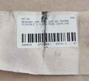 *NEW* Rexnord 225 CMA SR54 Thomas SS Flexible Disc Coupling 1-7/8" + Warranty! - Image 10