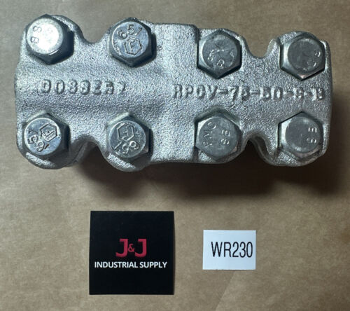 NEW NO BOX- Dossert RPCV-75-50-S-B 3/4” SPS Pipe To Cable Coupler | FAST SHIPPED Main Image