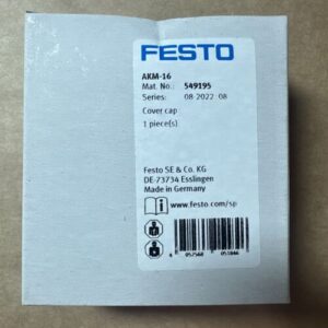 (10) NEW IN BOX- FESTO AKM-16 Rotary Cylinder Cap 549195 Cover Cap || WARRANTY - Image 3