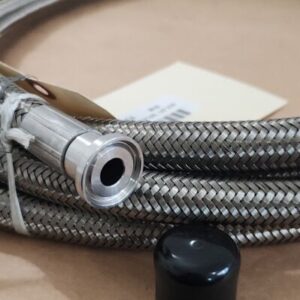 *NEW SURPLUS* Aftercooler Braided Teflon Hose 1/2'' x 1/2" x 15Ft + Warranty! - Image 4