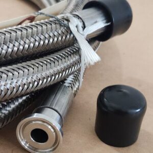 *NEW SURPLUS* Aftercooler Braided Teflon Hose 1/2'' x 1/2" x 15Ft + Warranty! - Image 8