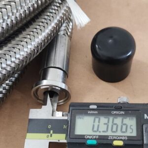 *NEW SURPLUS* Aftercooler Braided Teflon Hose 1/2'' x 1/2" x 15Ft + Warranty! - Image 9