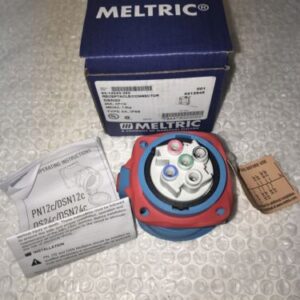 * NEW MELTRIC 63-14043-352 RECEPTACLE/CONNECTOR DSN20 20A 480VAC# - Image 1