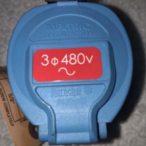 * NEW MELTRIC 63-14043-352 RECEPTACLE/CONNECTOR DSN20 20A 480VAC# - Image 7