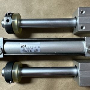 PREOWNED- PHD SEDE22X3-1/4-PB-DB-Q1-GI Pneumatic Linear Actuated Cylinder 🇺🇸 - Image 2