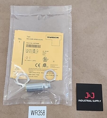 *FACTORY SEALED* TURCK Bi5-G18K-AP6X-H1141 Proximity Sensor 4670460 + Warranty! Main Image