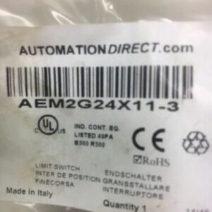 New Automation Direct AEM2G24X11-3 Limit Switch Warranty! Fast Shipping! - Image 2