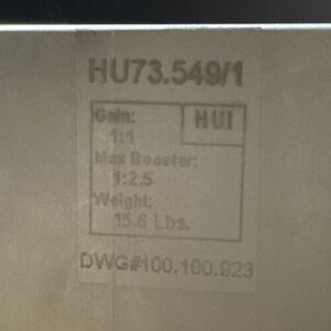 PREOWNED- Herrmann Ultrasonic Welder Block HU73 DWG# 100.100.923 || WARRANTY🇺🇸 - Image 4