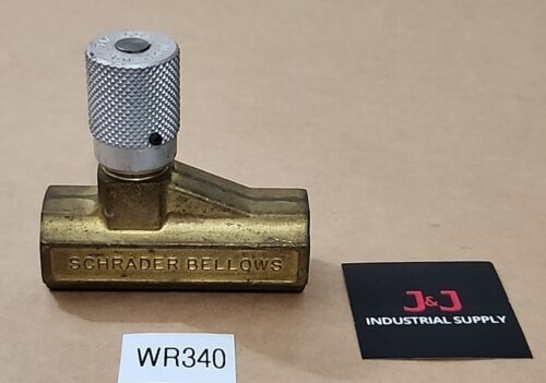 *NEW SURPLUS* Schrader Bellows 337-1003 Metered Flow Control Valve + Warranty! Main Image