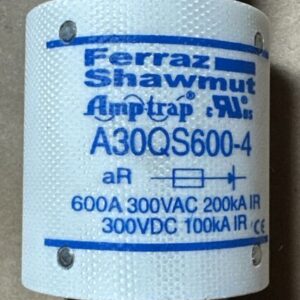 LOT OF (4) NEW- Ferraz Shawmut A30QS600-4 Amp-Trap Fuses 600Amp 300V + WARRANTY! - Image 4