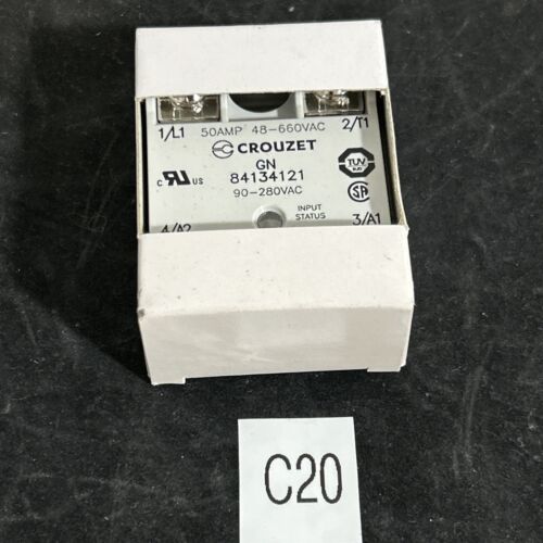 CROUZET GN 84134121 RELAY 280VAC NIB FAST SHIPPING! + WARRANTY Main Image