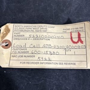 A.S.A Automazione ATB-U300 Load Cell NNB Fast Shipping! +Warranty - Image 7