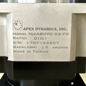 BRAND NEW- Apex Dynamics AB090-S2-P2 010:1 Ratio Inline Gear Box || WARRANTY! - Image 3