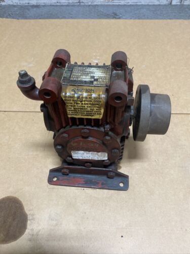 TEXTRON CONE DRIVE HO20-2 GEAR REDUCER 50:1 Option 08, .56hp In 1750rpm In Main Image