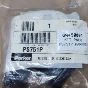 *NEW FACTORY SEALED* Parker PS751P 3/8" Port Block Kit 🇺🇸 Made + Warranty! - Image 2