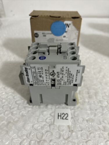 100-C23EJ10 24VDC E COIL ALLEN BRADLEY CONTACTOR Main Image
