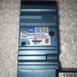 **NEWI MAC Valve 411A-B0A-D M-DJCJ-1KA Pneumatic Solenoid Valve 20-120PSI # - Image 3