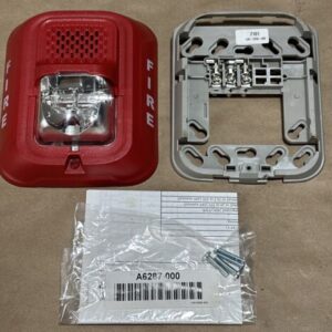 (2) NEW-System Sensor SRL Strobe Light Fire Alarm Wall Mounted 2-Wire Clear Lens - Image 5