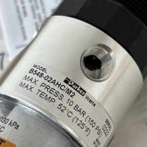 PARKER B548-02AHC M2 INTEGRAL FILTER/REGULATOR 1/4” +WARRANTY - Image 2