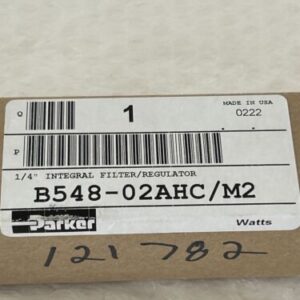 PARKER B548-02AHC M2 INTEGRAL FILTER/REGULATOR 1/4” +WARRANTY - Image 3