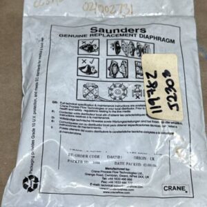 *BRAND NEW* Saunders Crane DA025B1 Replacement Valve Diaphragm A-025300-1β πΊπΈ - Image 3