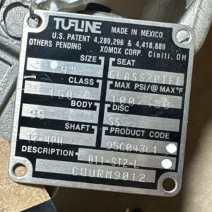 NEW NO BOX - HYTORK-281 XL0281U-S80-SCW-Y00 Actuator Tufline 4β 811-ST2-1 Valve - Image 5